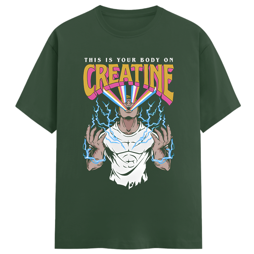 Body On Creatine - Regular Fit Unisex Tee