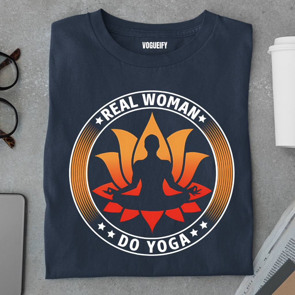 Real Woman Do Yoga Tee