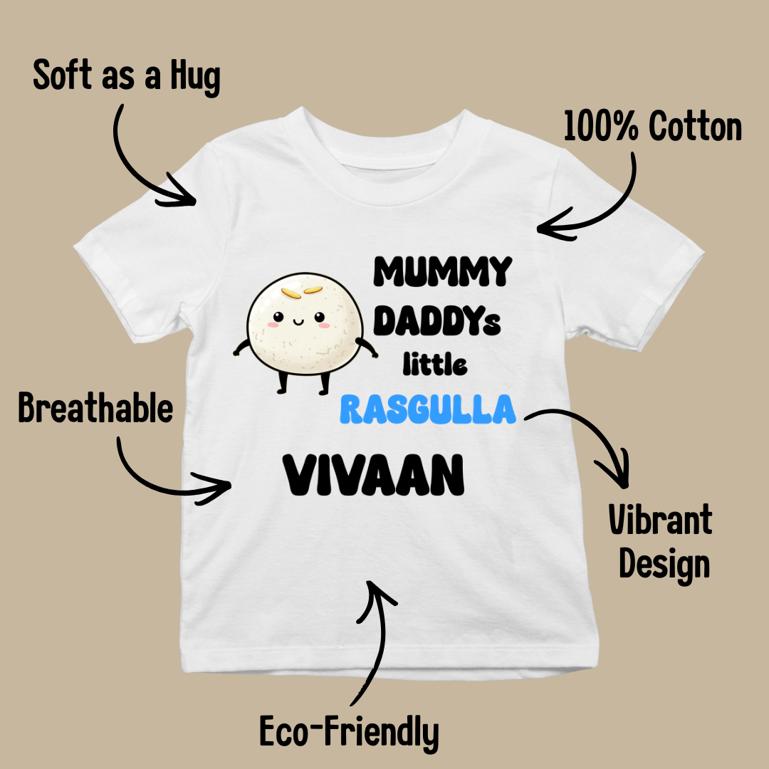 Rasgulla - Custom Boy's Tee