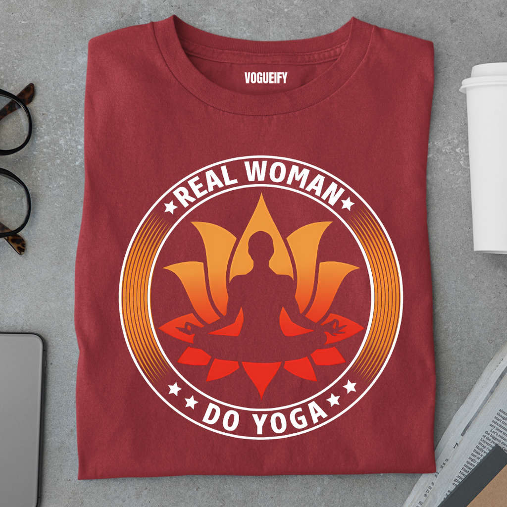 Real Woman Do Yoga Tee