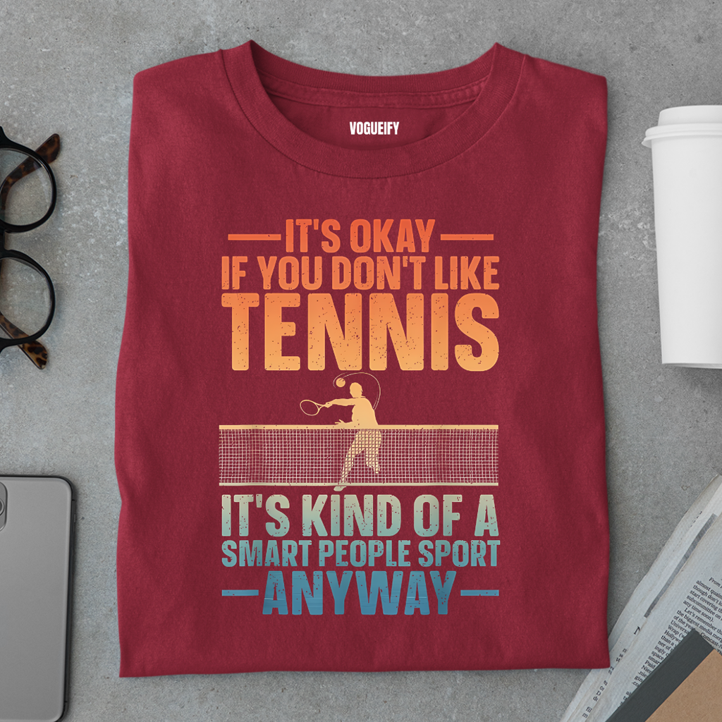 Smart People Sport Tennis Tee