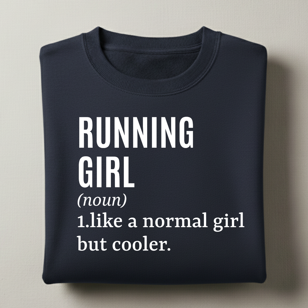 Running Girl Sweatshirt