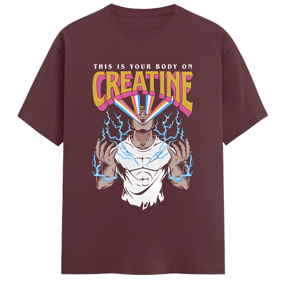 Body On Creatine - Regular Fit Unisex Tee