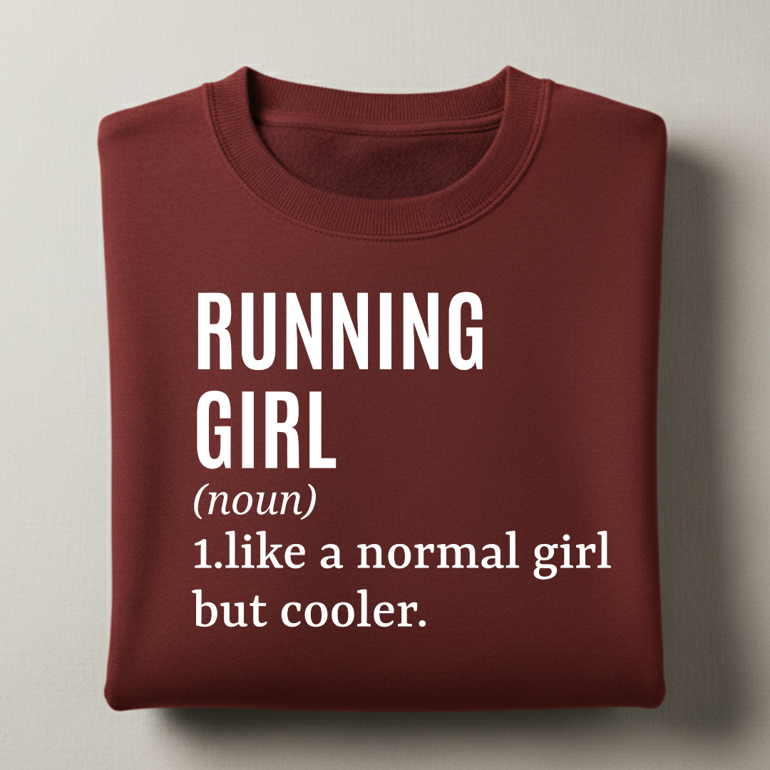 Running Girl Sweatshirt