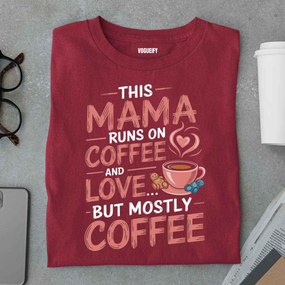 Mama Loves Coffee Tee