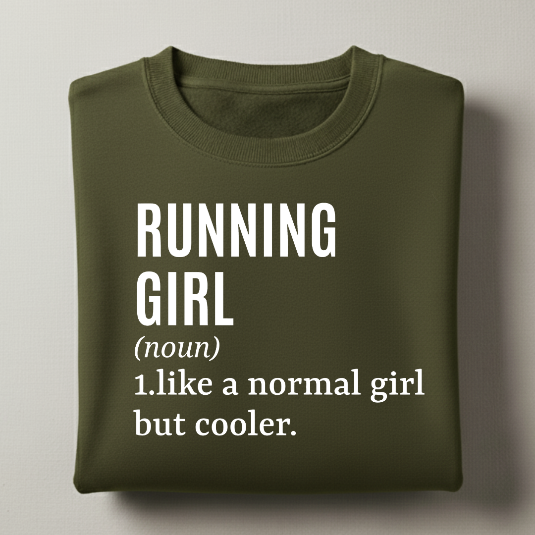 Running Girl Sweatshirt