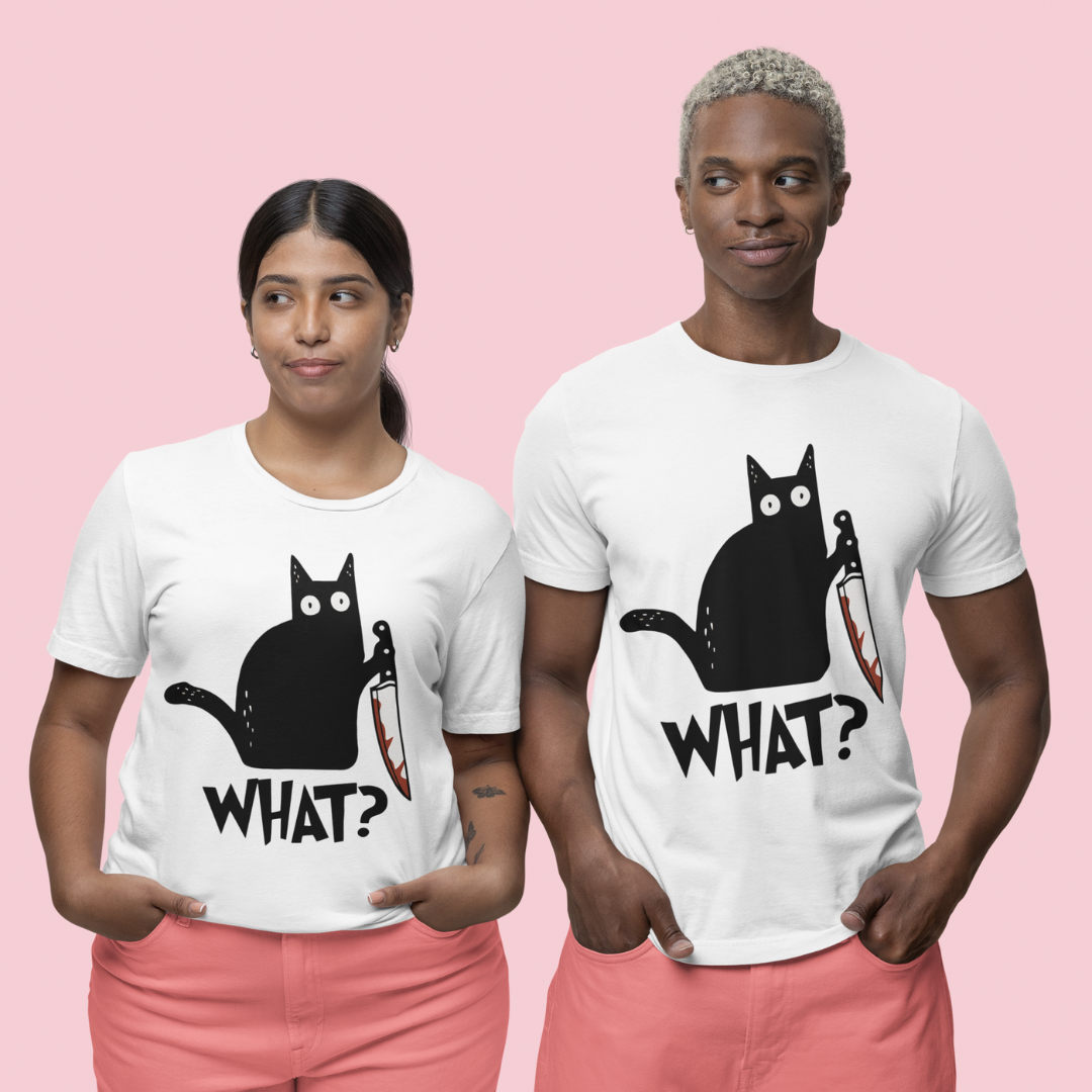 *What Cat - Regular Fit Unisex Tee