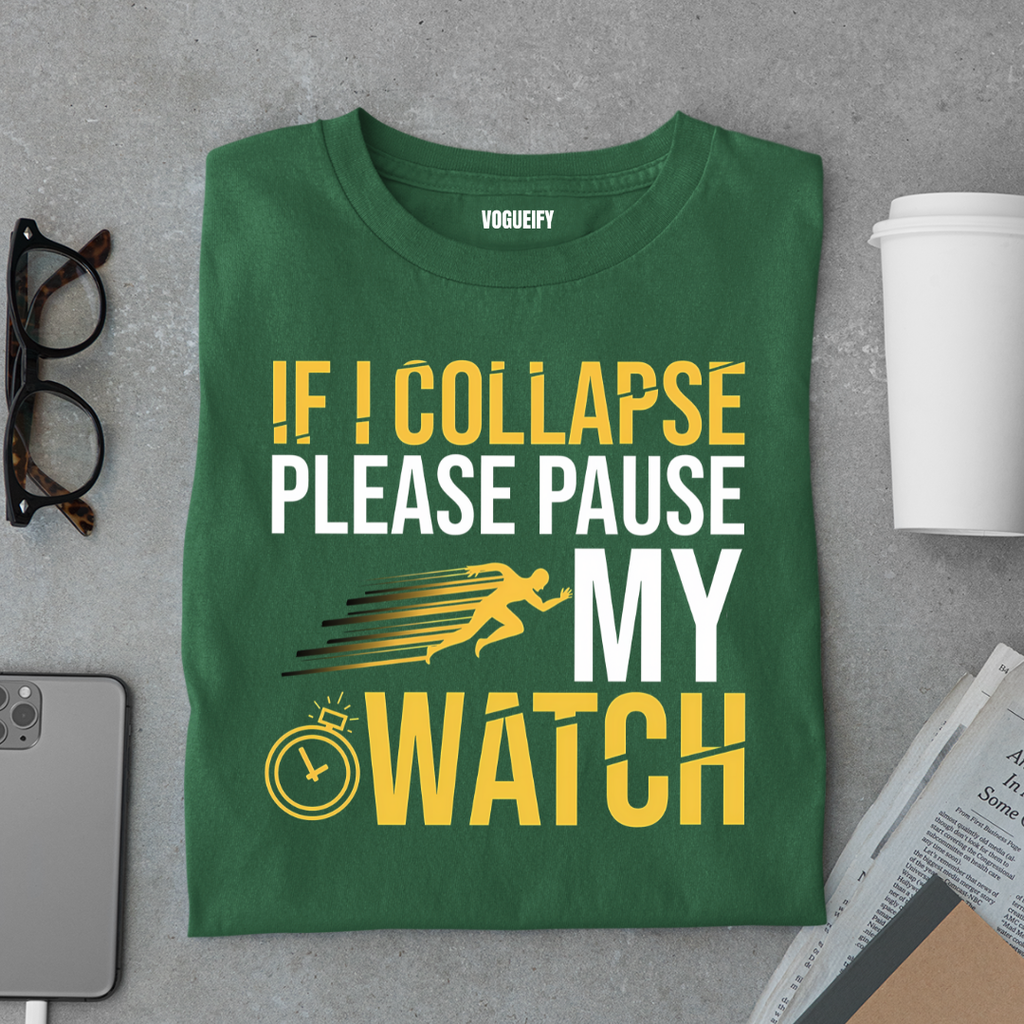 Pause My Watch Tee