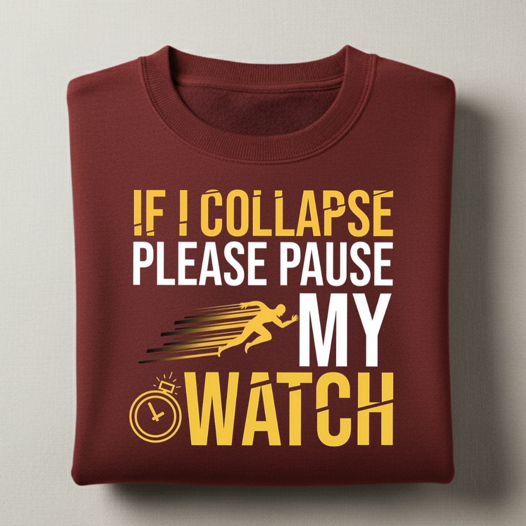 Pause My Watch Sweatshirt