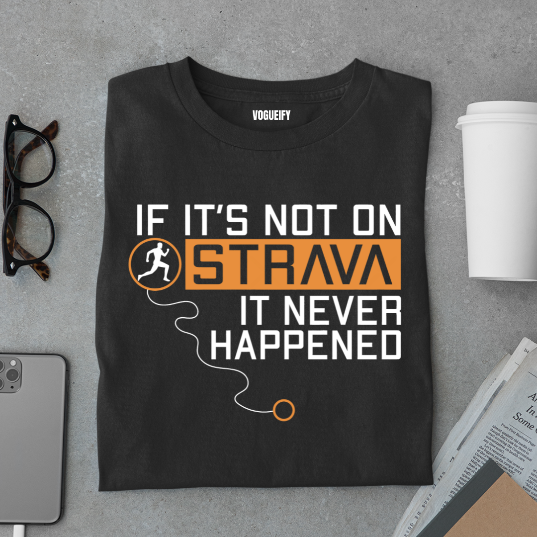 Not on Strava Tee