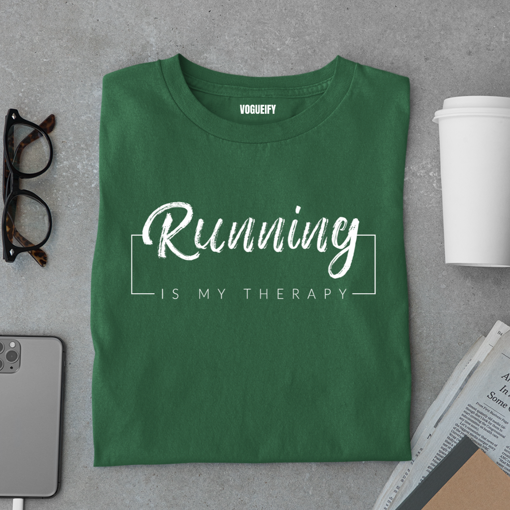 Running is Therapy Tee