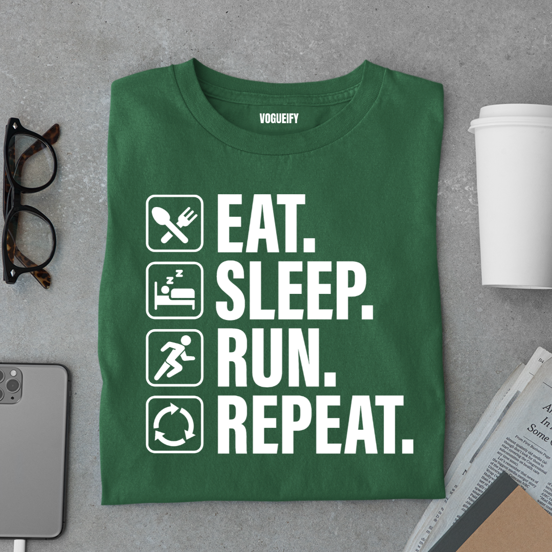 Eat Sleep Run Tee