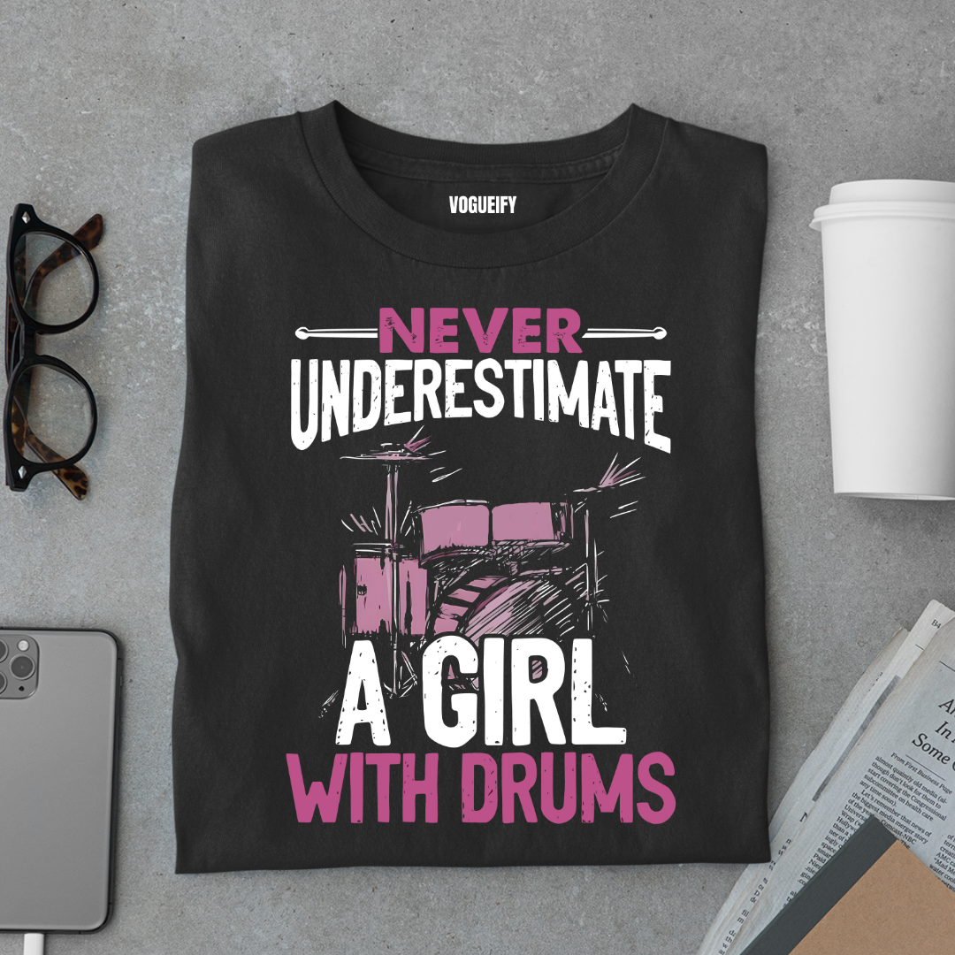 Girl With Drums Tee