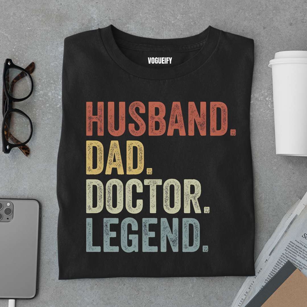 Husband Dad Doctor Tee