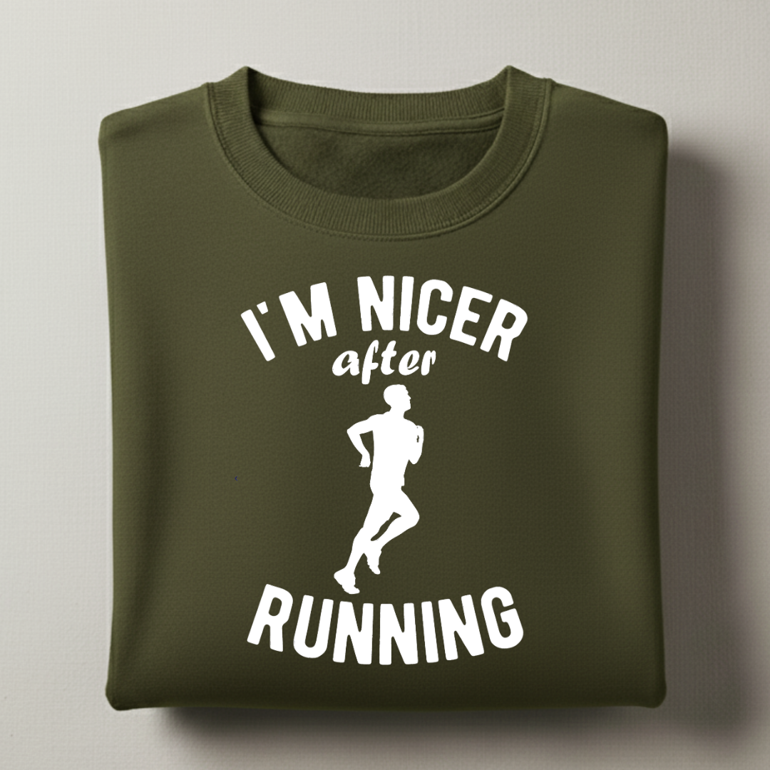 Nicer After Running Sweatshirt