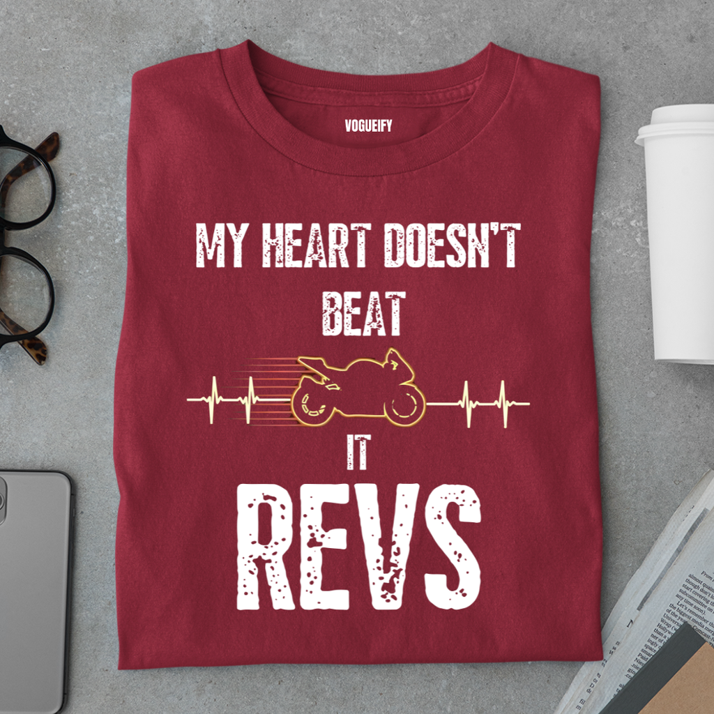 Heart Revs Tee