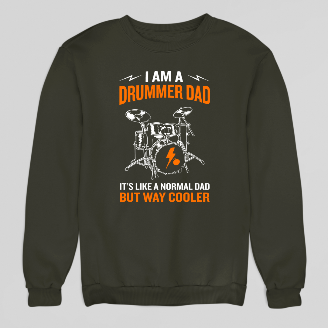 Drummer Dad Sweatshirt