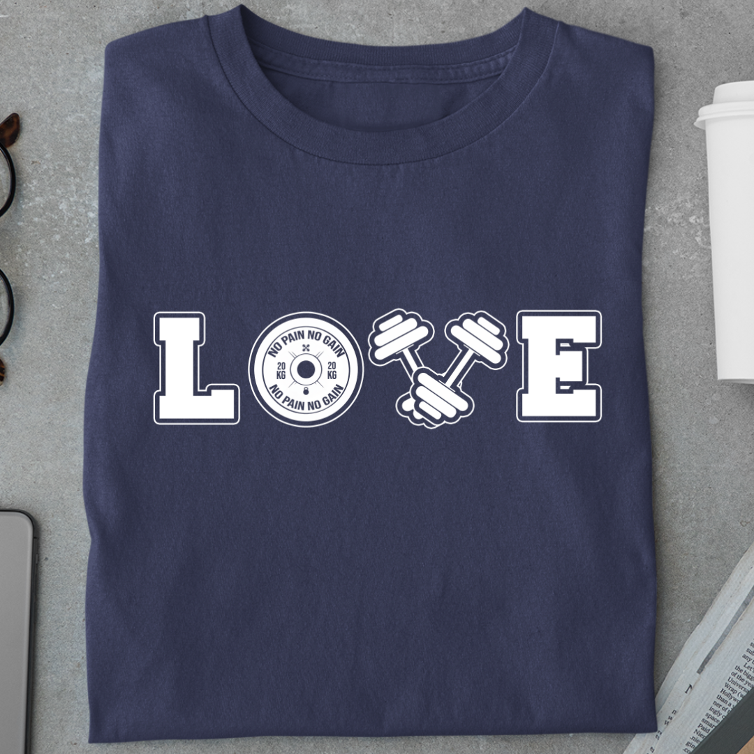 Love Gym Unisex Regular Fit Tee