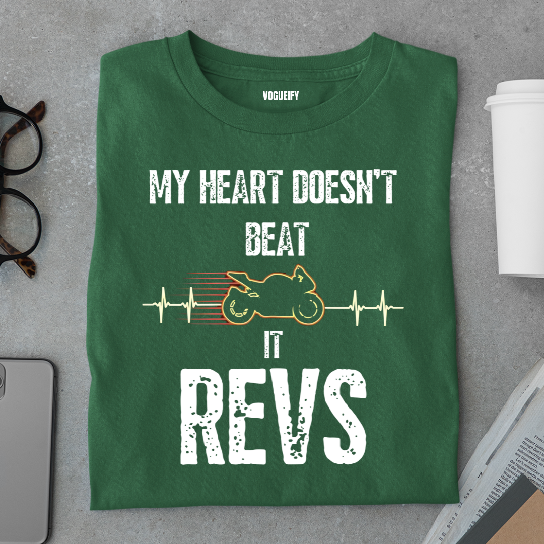 Heart Revs Tee