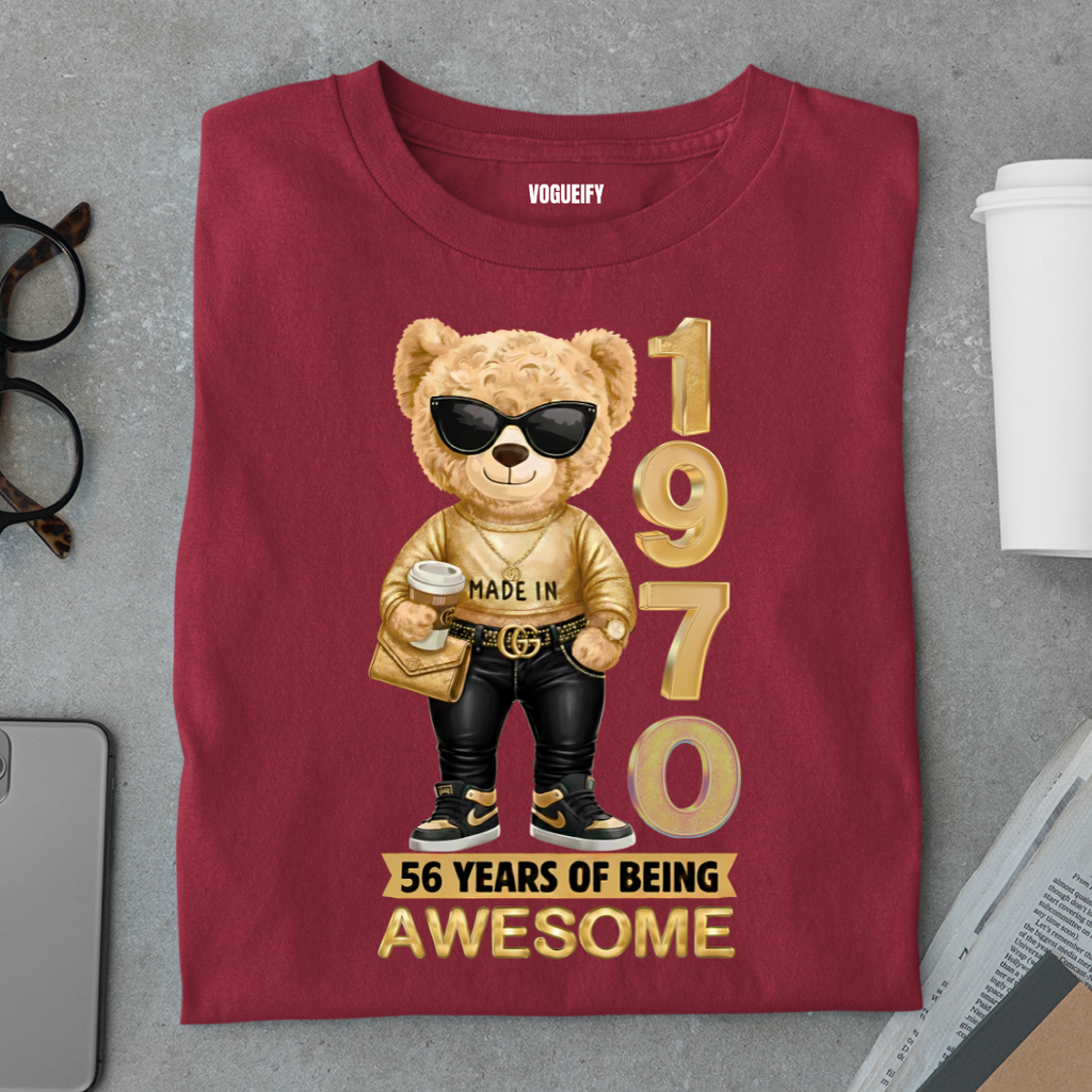 56 Years Old Female Tee