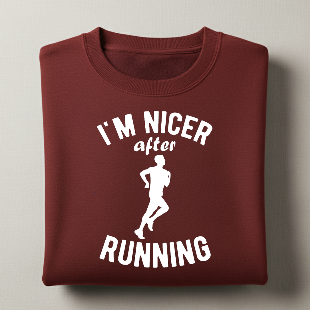 Nicer After Running Sweatshirt