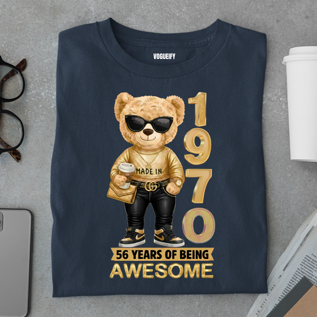 56 Years Old Female Tee