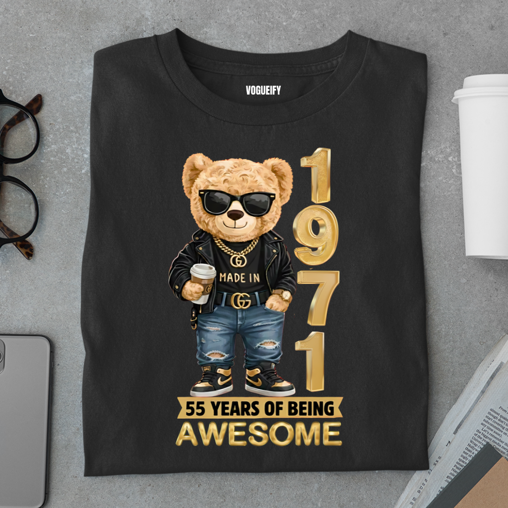 55 Year Old Male Tee