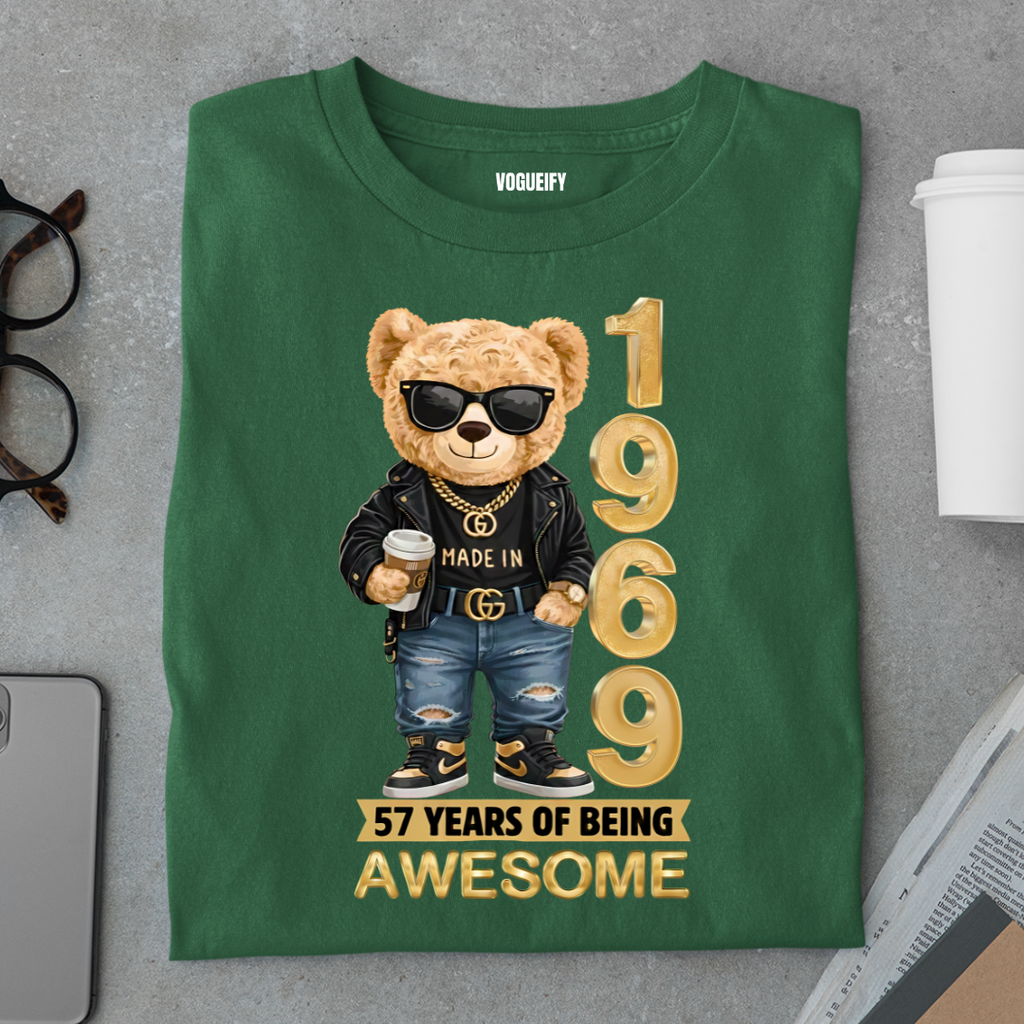 57 Years Old Male Tee