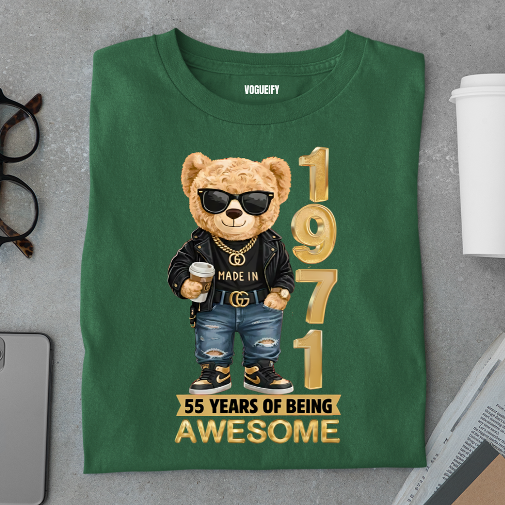 55 Year Old Male Tee