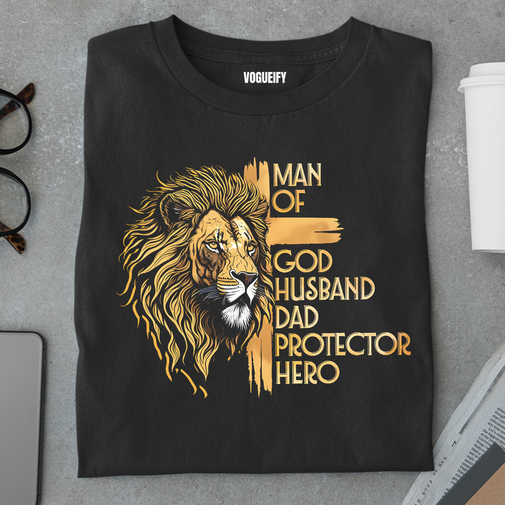 Dad Man of God Tee