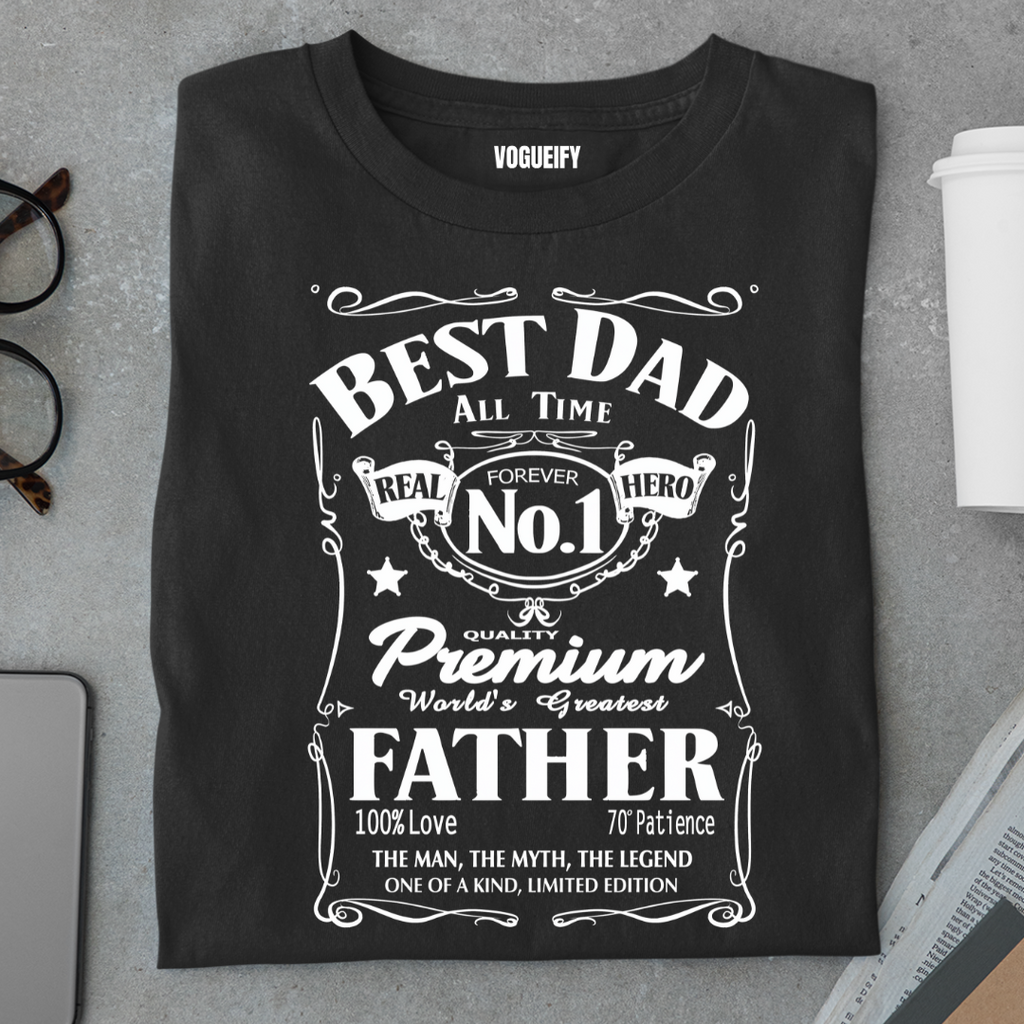 Best Dad 100% Original Tee