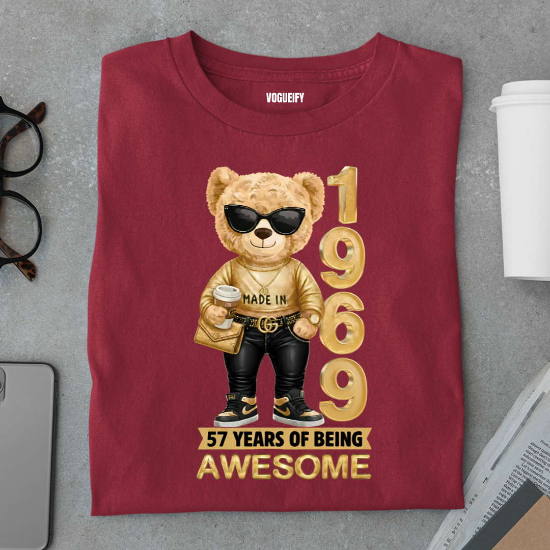 57 Years Old Female Tee
