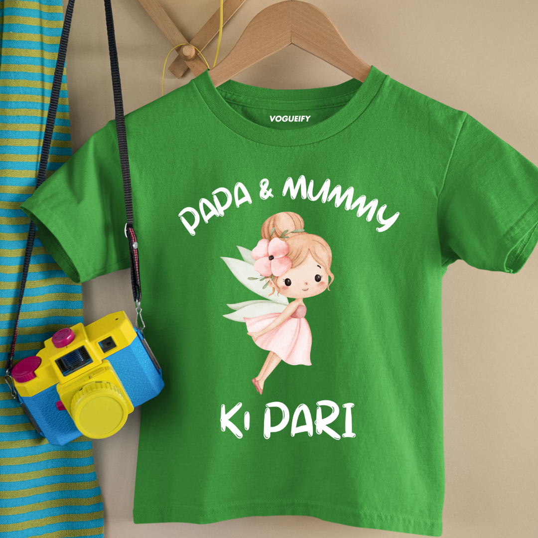 Papa Mummy Ki Pari Kids Tee