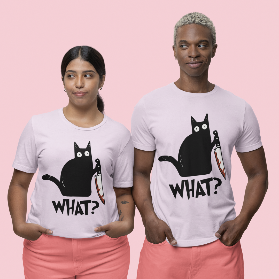 *What Cat - Regular Fit Unisex Tee
