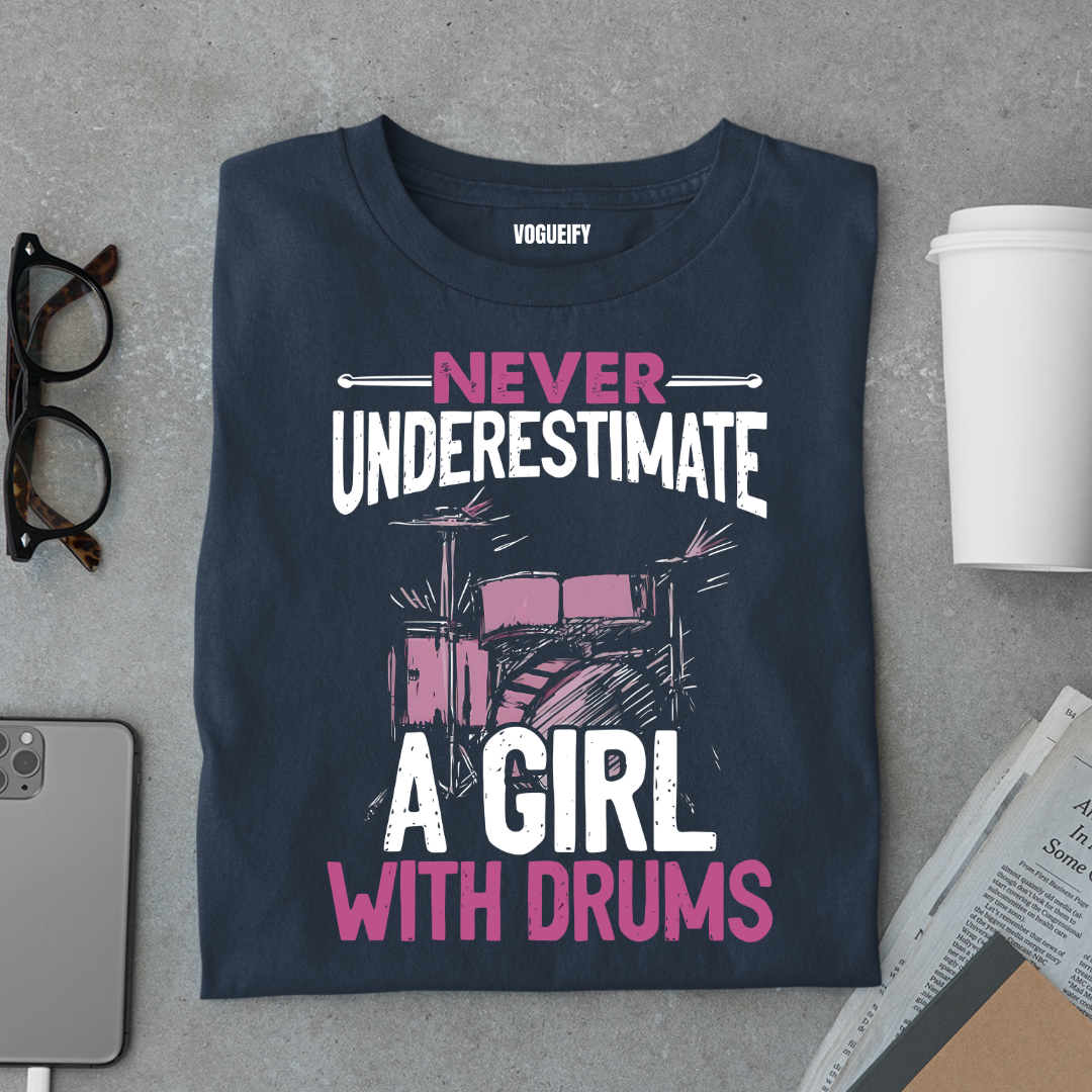 Girl With Drums Tee