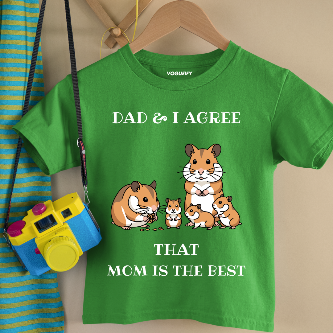 Mom is Best Kids Tee