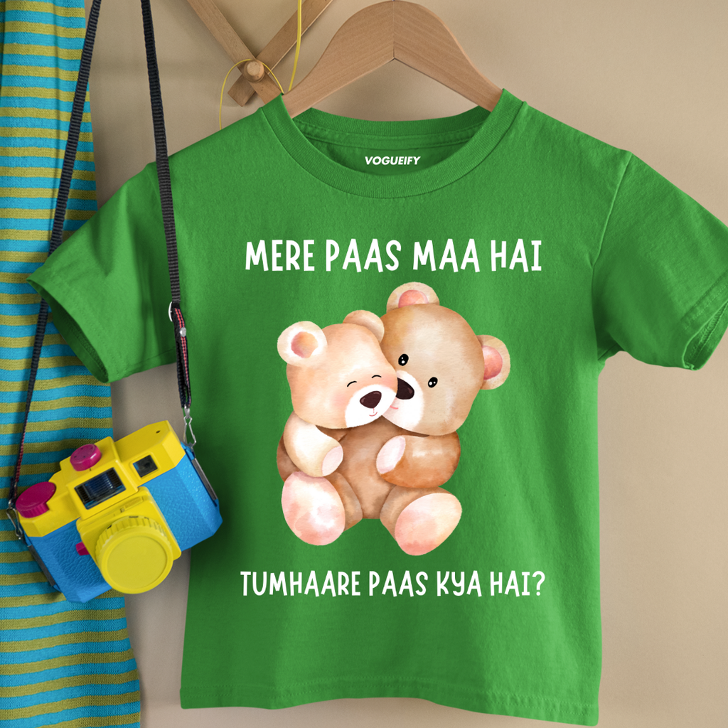 Mere Paas Maa Hai Kids Tee