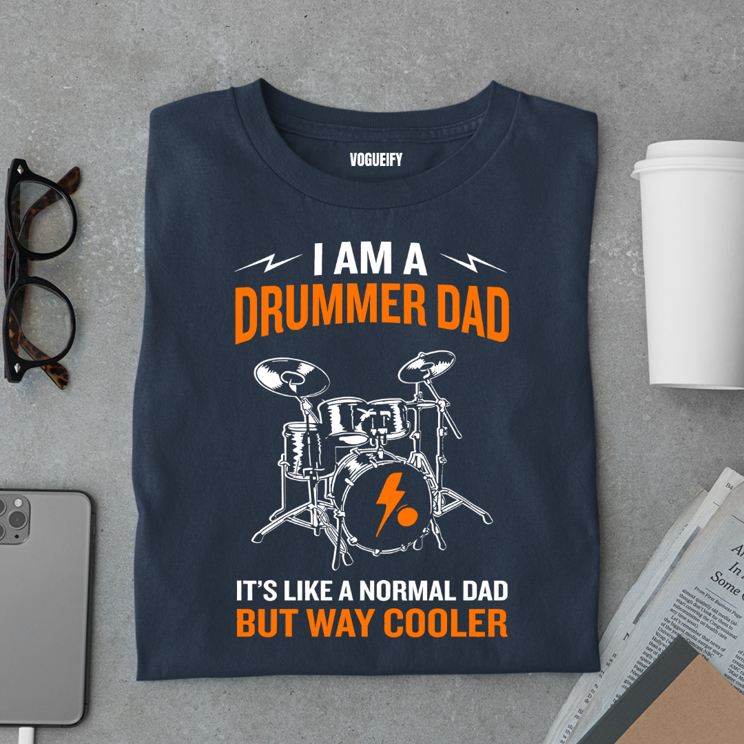 Drummer Dad Tee