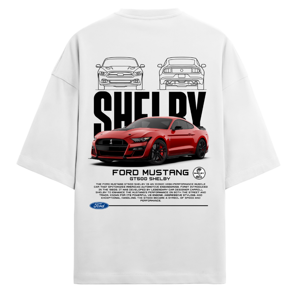 *Shelby - Oversized Front 'N Back Tee