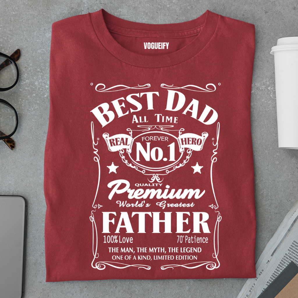 Best Dad 100% Original Tee