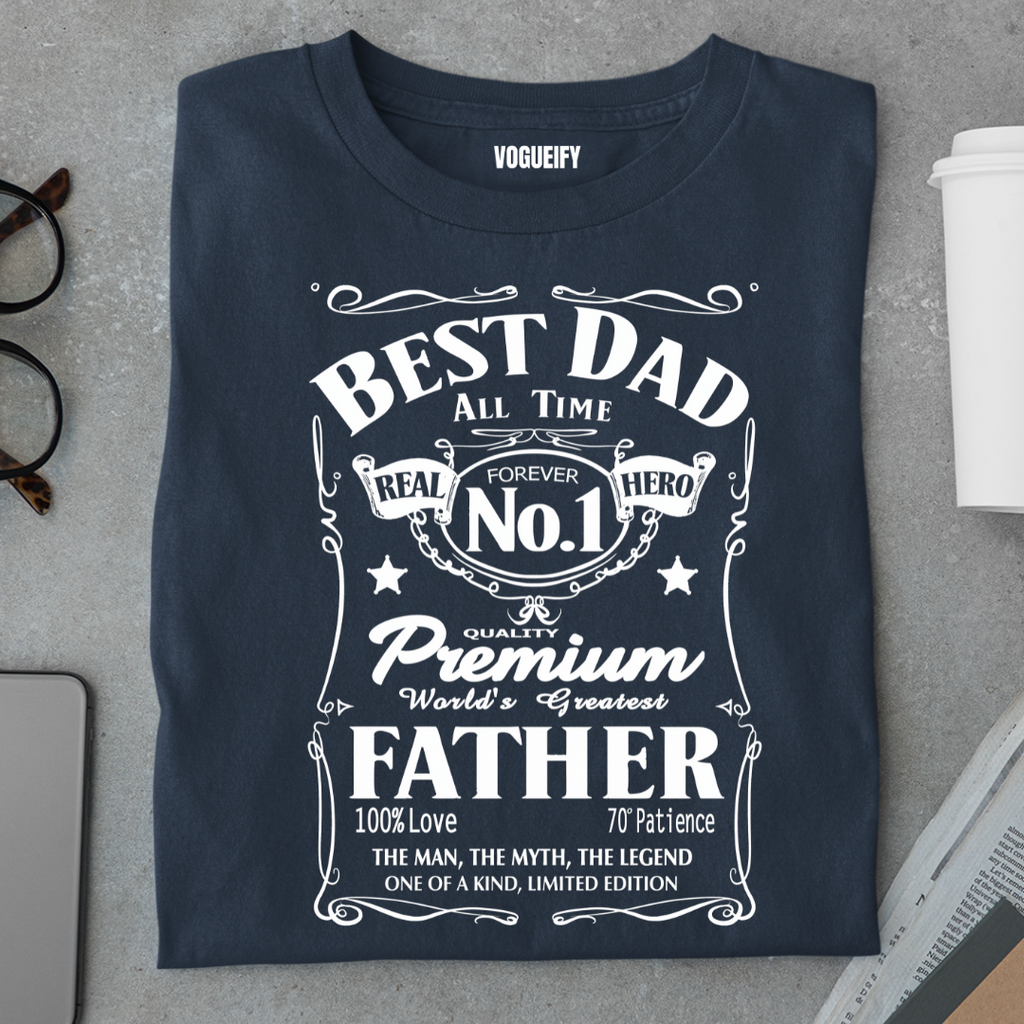 Best Dad 100% Original Tee