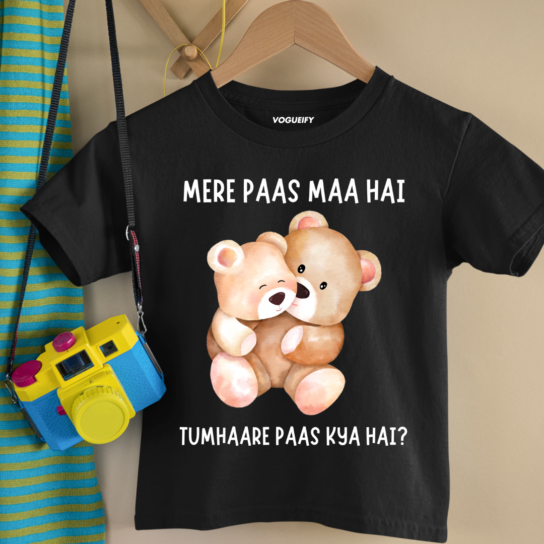 Mere Paas Maa Hai Kids Tee