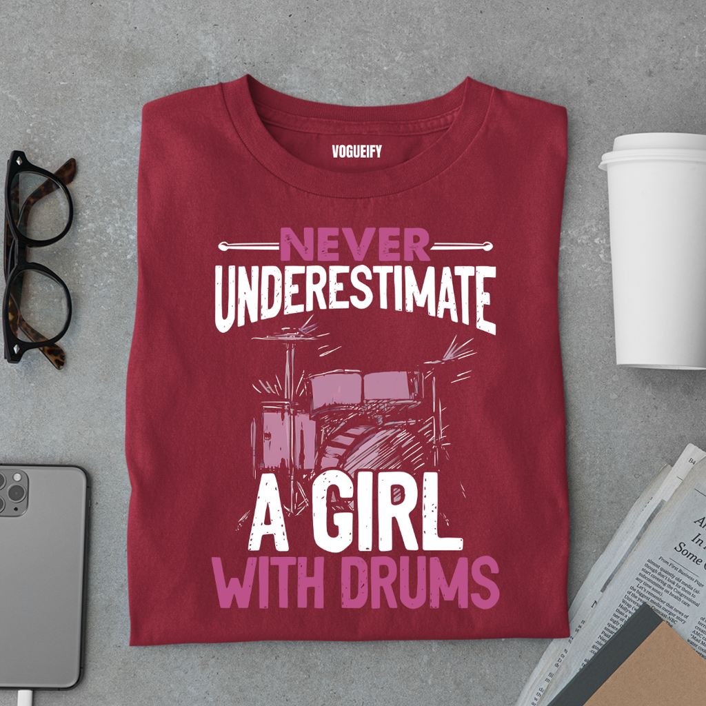 Girl With Drums Tee