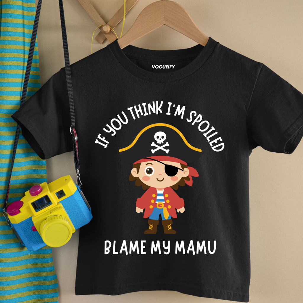 Blame My Mamu Kids Tee