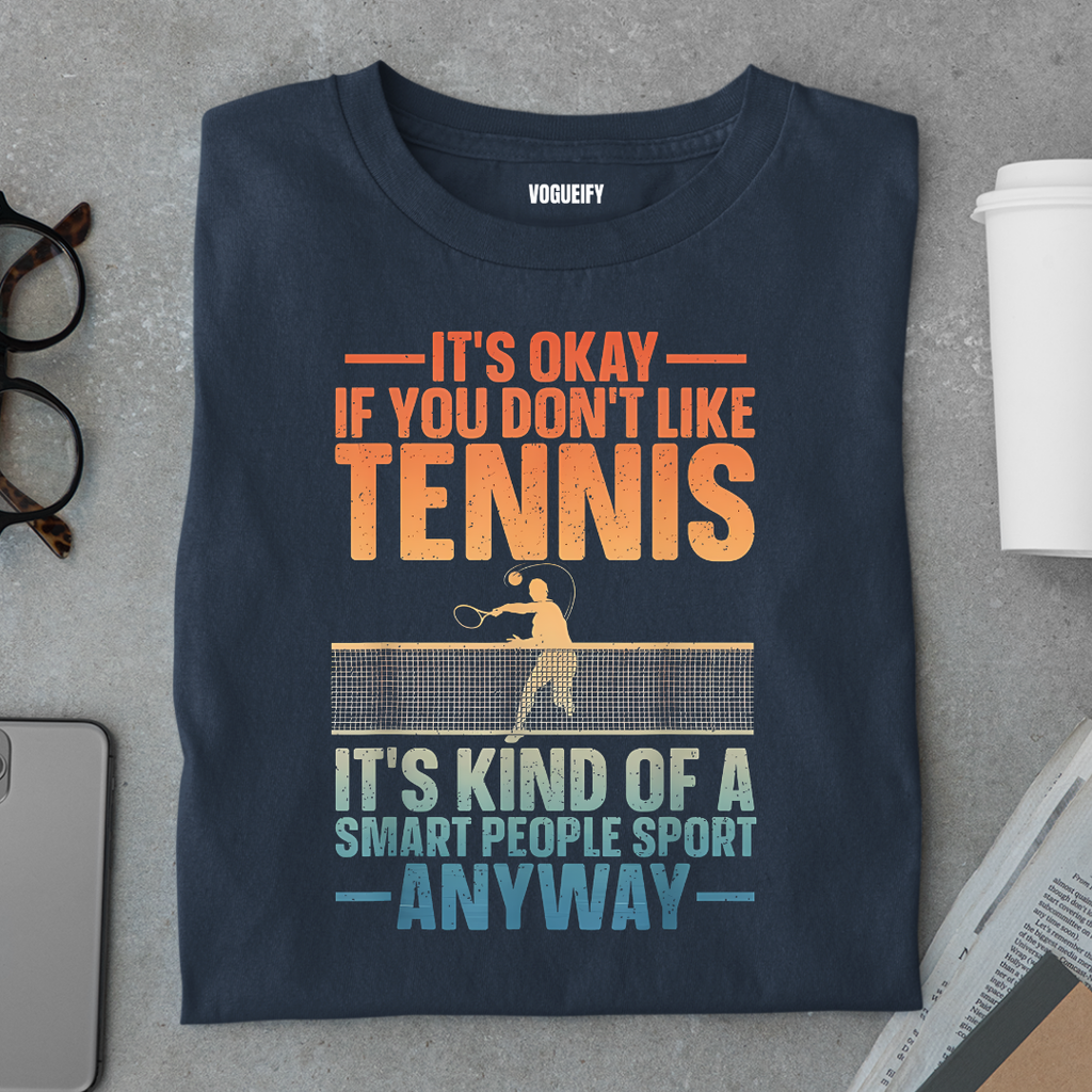 Smart People Sport Tennis Tee