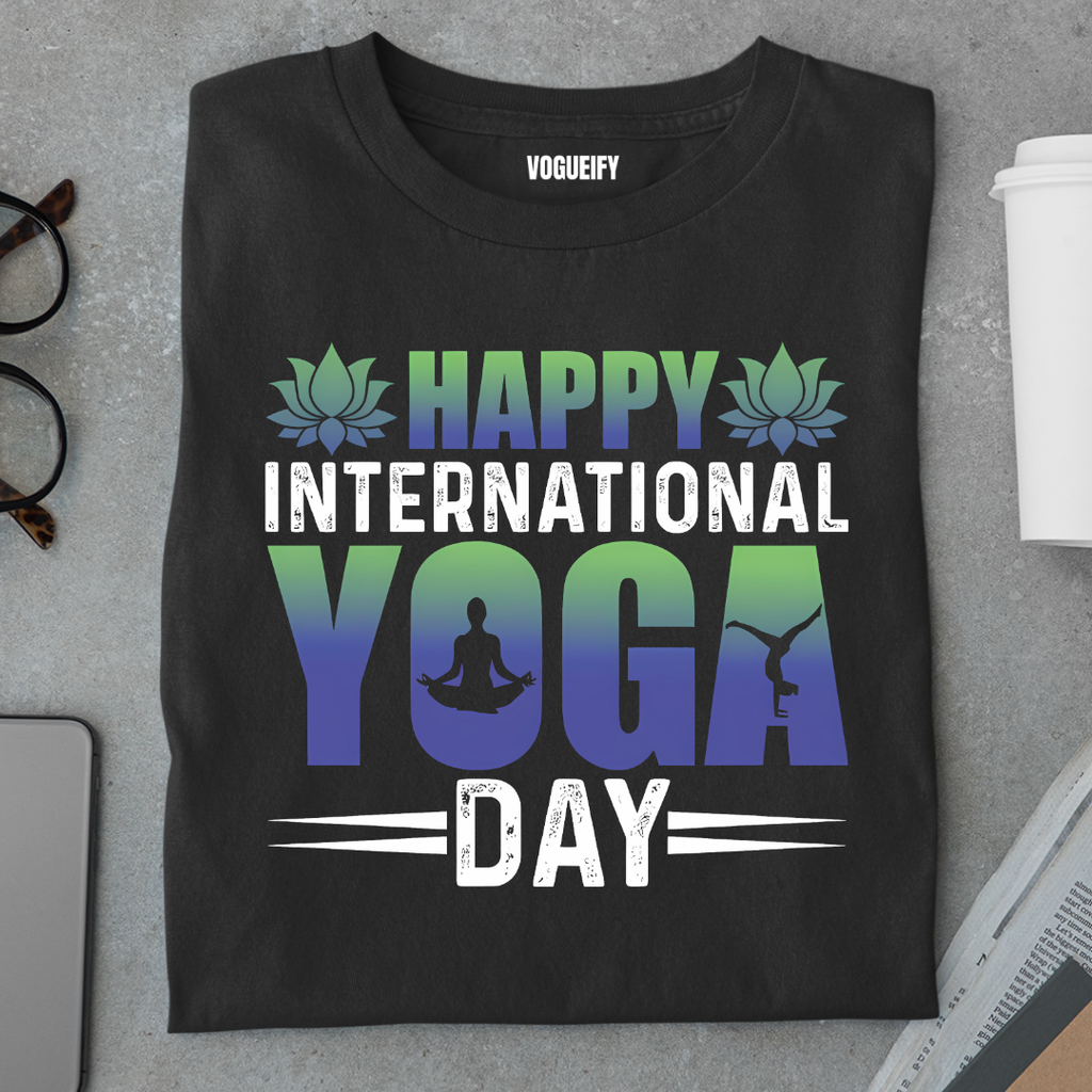 Happy International Yoga Day Tee