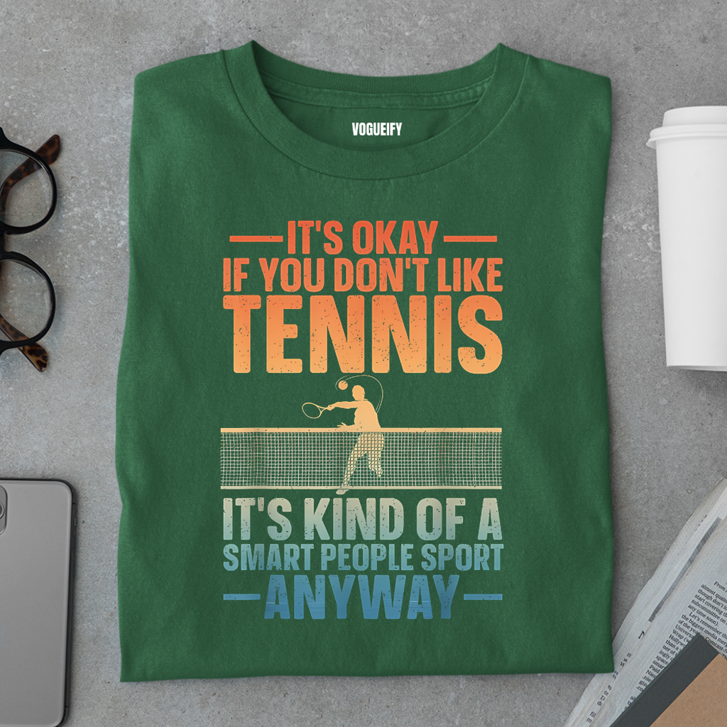 Smart People Sport Tennis Tee