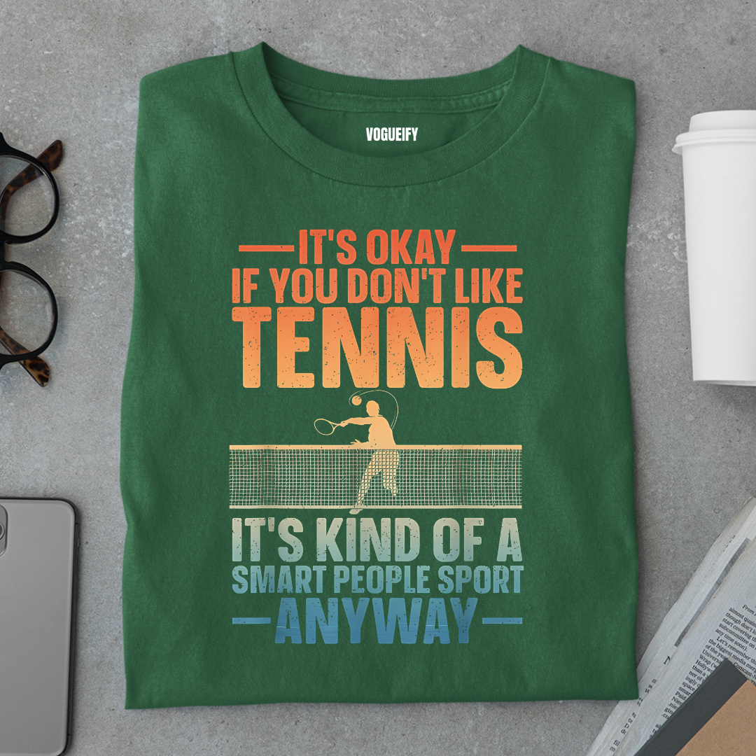Smart People Sport Tennis Tee