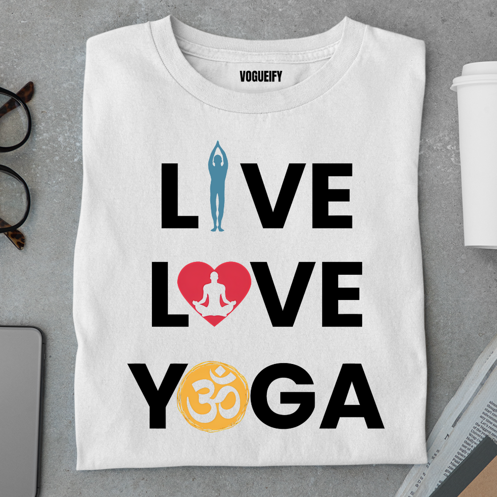 Live Love Yoga Tee