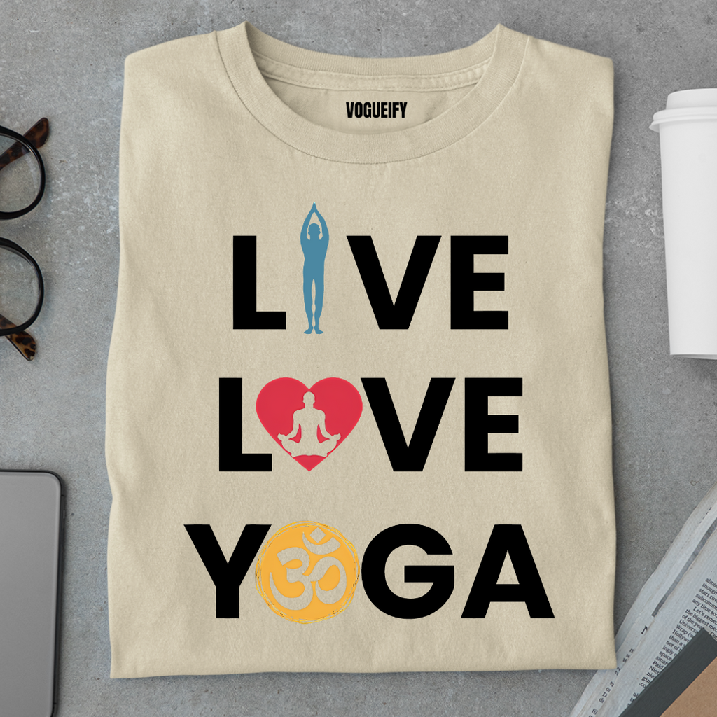 Live Love Yoga Tee